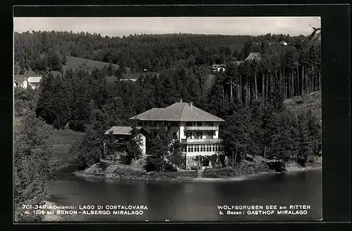 AK Wolfsgruben /Ritten, Gasthof Miralago