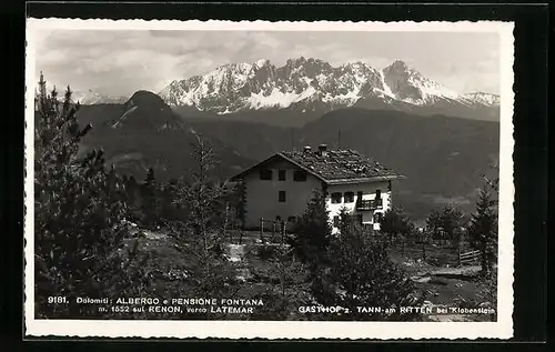 AK Klobenstein, Gasthof z. Tann am Ritten