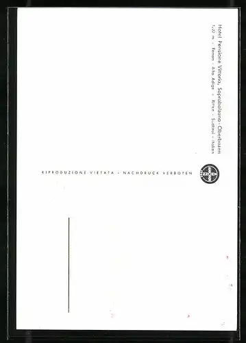 AK Oberbozen /Ritten, Hotel Pensione Vittoria