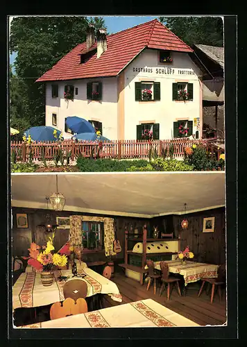 AK Maria Himmelfahrt /Ritten, Gasthaus Schluff