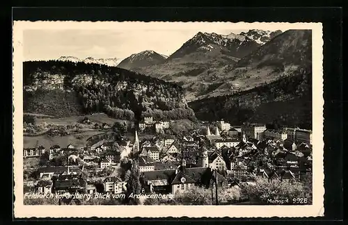AK Feldkirch, Blick vom Ardetzenberg