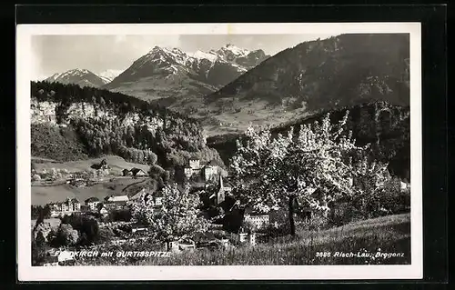 AK Feldkirch, Blick zur Gurtisspitze