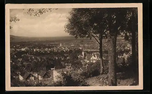 AK Dornbirn, Blick vom Zanzenberg