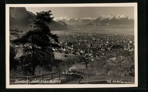 AK Dornbirn, Säntisblick v. Romberg