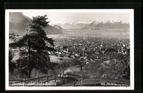 AK Dornbirn, Säntisblick v. Romberg