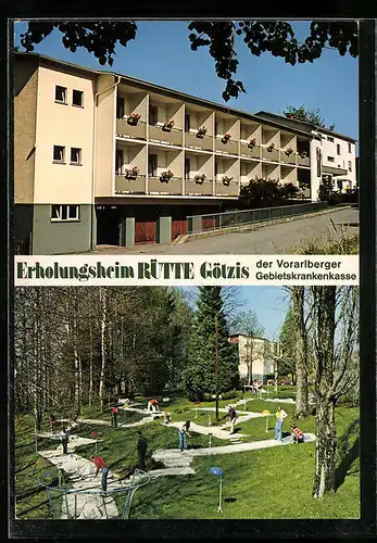 AK Götzis, Erholungsheim Rütte der Vorarlberger Gebietskrankenkasse