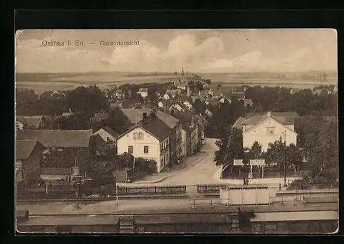 AK Ostrau i. Sa., Gesamtansicht