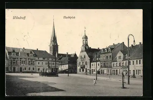 AK Wilsdruff, Marktplatz