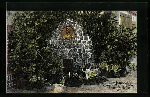 AK Freienwalde a. O., Königin Luise-Quelle