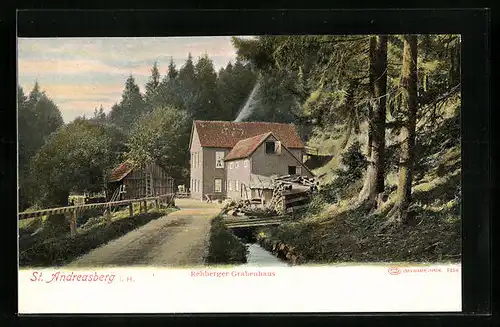 AK Sankt Andreasberg /Harz, Rehberger Grabenhaus