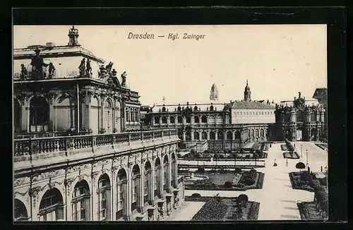 AK Dresden, Königlicher Zwinger