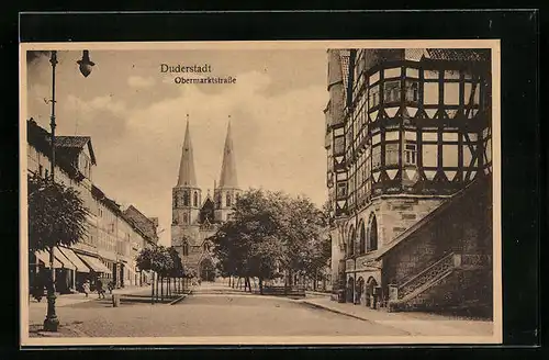 AK Duderstadt, Obermarktstrasse