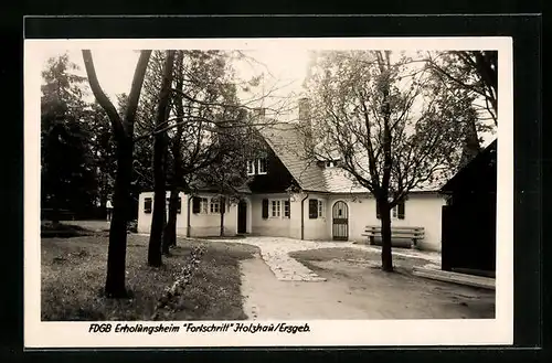 AK Holzhau / Erzgeb., FDGB-Erholungsheim Fortschritt