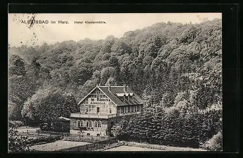 AK Alexisbad /Harz, Hotel Klostermühle