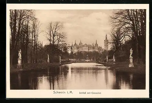 AK Schwerin, Schloss mit Cascaden