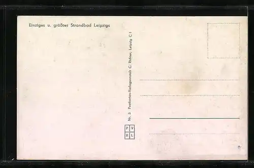 AK Leipzig, Strandbad am Auensee