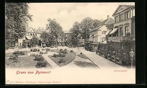 AK Bad Pyrmont, Altenauplatz