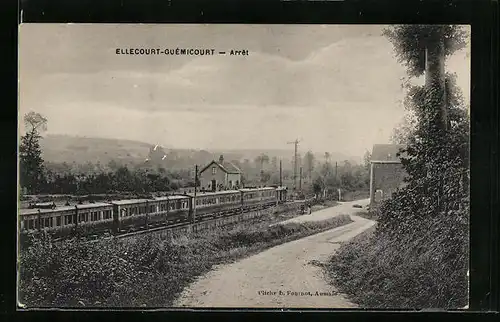 AK Ellecourt-Guémicourt, Arrêt, Bahnhof