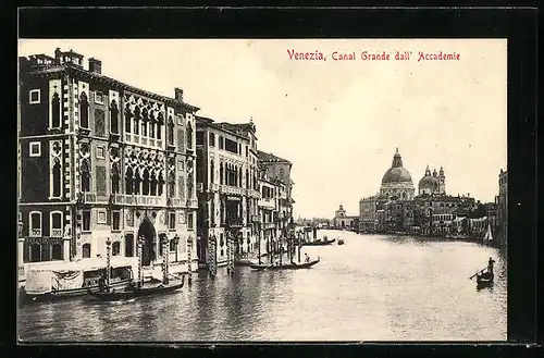 AK Venezia, Canal Grande dall'Accademie