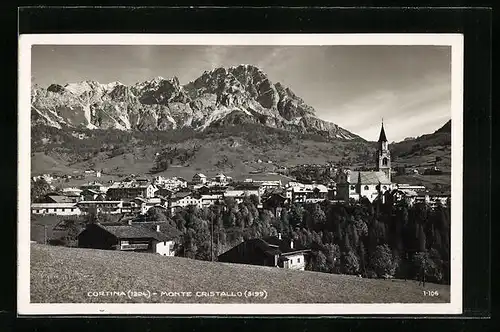 AK Cortina, Panorama e Monte Cristallo