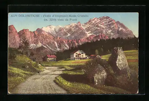 AK Pocòl, Panorama e Monte Cristallo