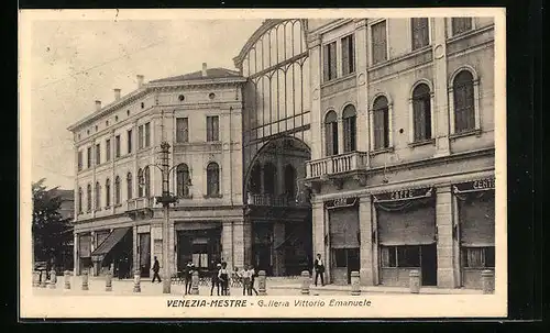 AK Venezia-Mestre, Galleriea Vittorio Emanuele