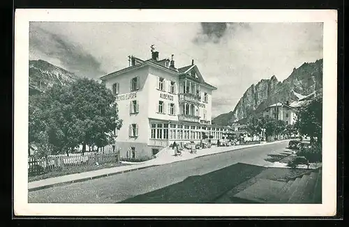 AK Cortina d’Ampezzo, Albergo Europa