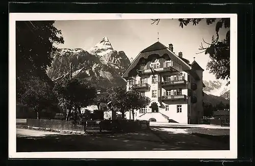 AK Ehrwald, Hotel Sonnenspitze