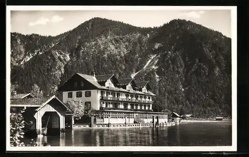 AK Breitenwang, Hotel Forelle am Plansee