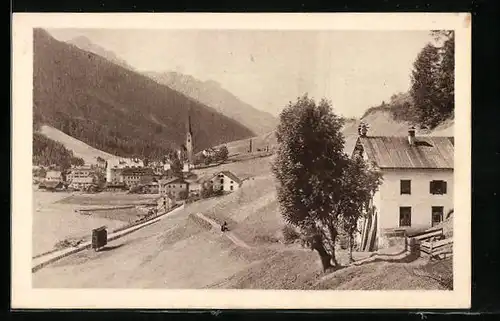 AK Sillian, Teilansicht mit Kirche