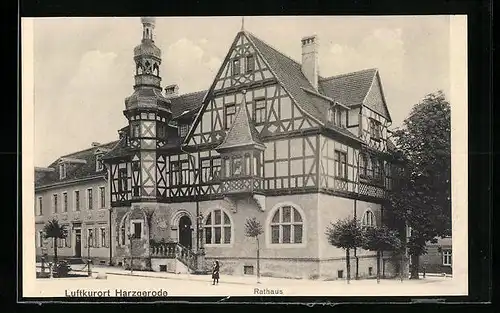 AK Harzgerode, Rathaus