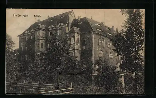 AK Heldrungen, Schlossansicht