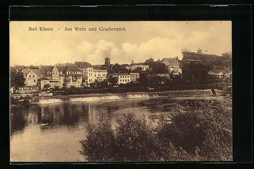 AK Bad Kösen, Am Wehr und Gradierwerk