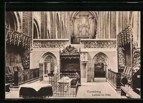 AK Havelberg, Lettner im Dom