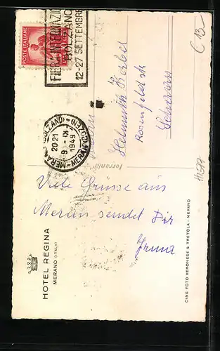 AK Merano, Hotel Regina