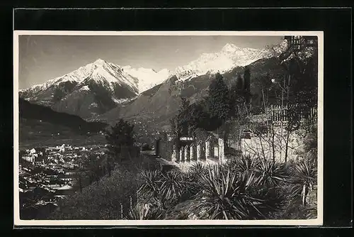 AK Meran, Partie auf dem Tappeinerweg