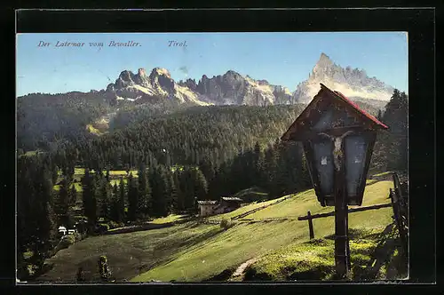 AK Bewaller, Blick auf den Latemar