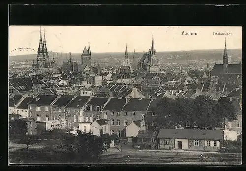 AK Aachen, Totalansicht