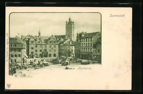 AK Darmstadt, Marktplatz