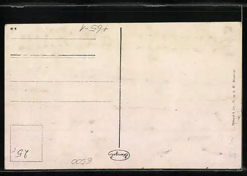 AK Mainz a. Rh., Blick zum Bahnhof