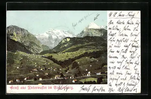 AK Unterwasser, Totalansicht