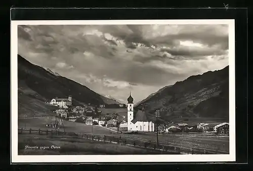 AK Disentis, Ortsansicht gegen Osten