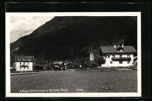 AK Längenfeld /Oetztal, Panorama des Ortes