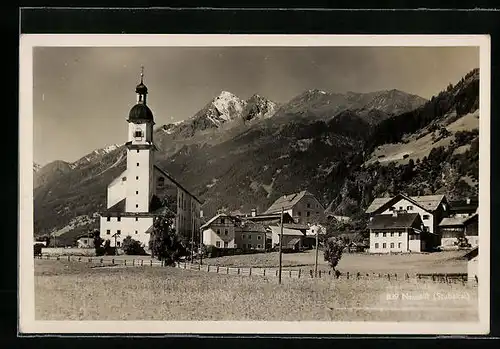 AK Neustift /Stubaital, Panorama des Ortes