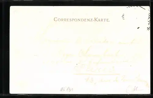 Passepartout-AK Innsbruck, Triumphpforte und Stadtturm