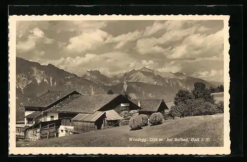 AK Windegg, Blick auf ein Gehöfft