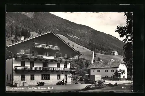 AK Landl, Partie am Gasthaus Krämerwirth