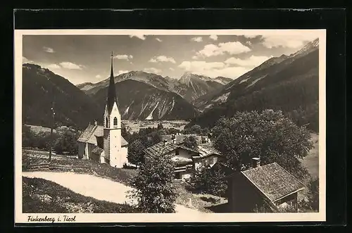 AK Finkenberg, Gesamtansicht mit Kirche