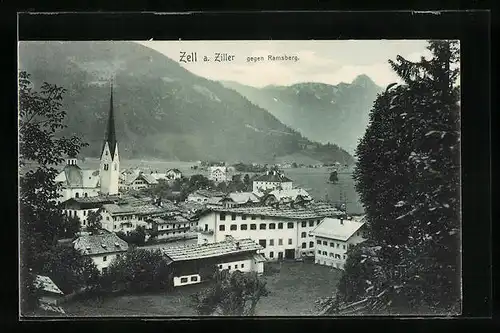 AK Zell am Ziller, Totale gegen Ramsberg