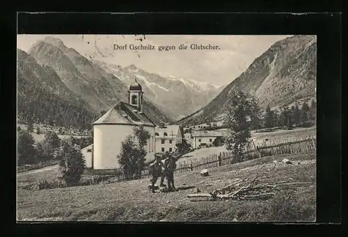 AK Gschnitz, Anwohner und Kirche gegen die Gletscher
